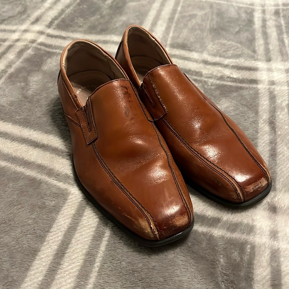 Florsheim Shoe Company Kids Leather Dress Shoes Size 4